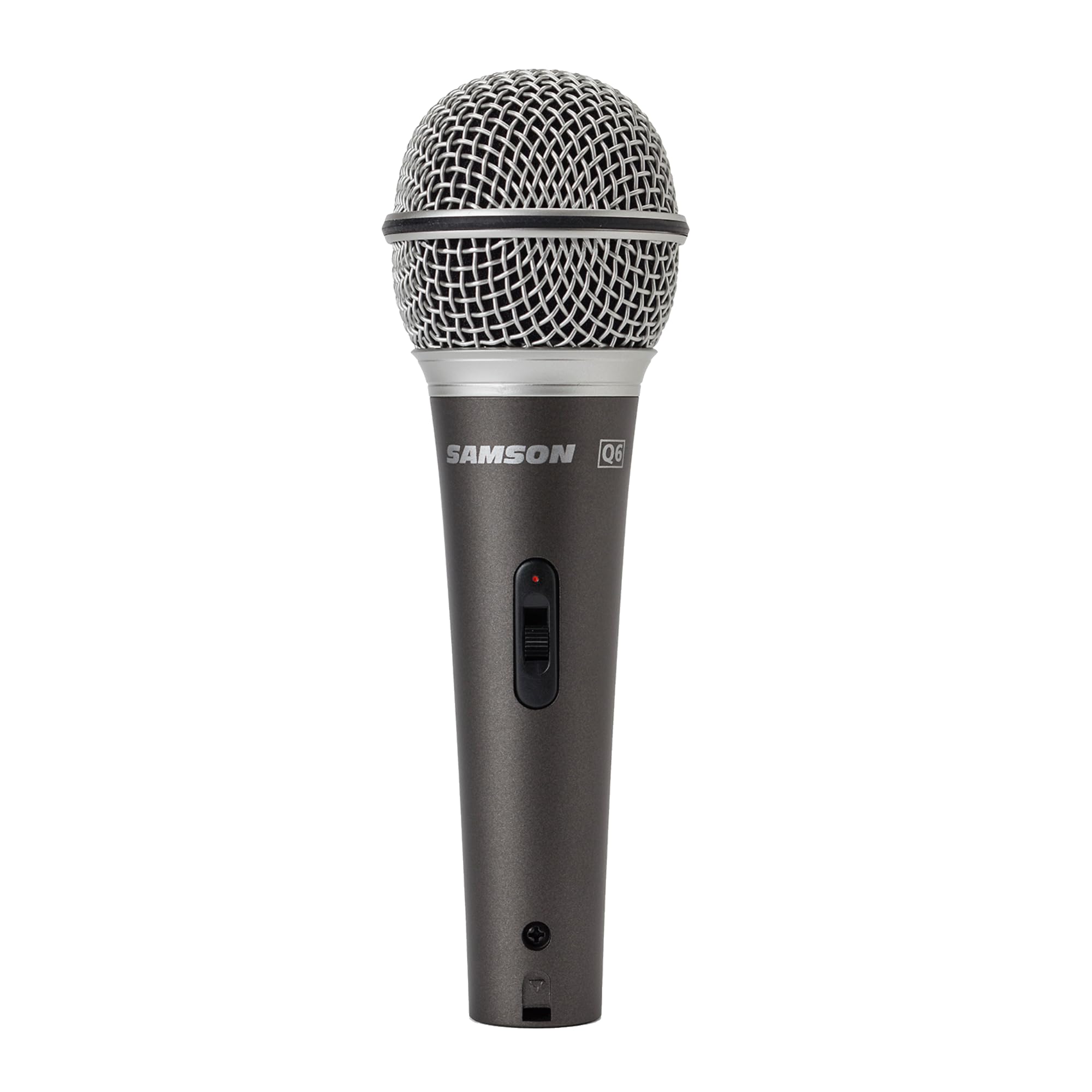 Samson Q6 Dynamic Microphone for Clear Vocals and Instruments Ideal for Live Performances and Studio Recording
