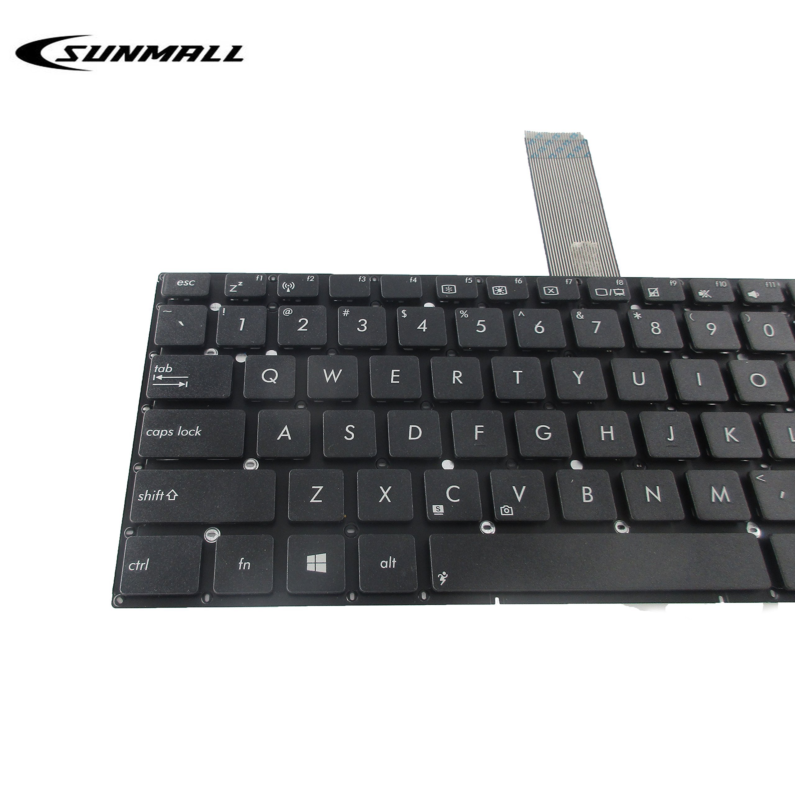 SUNMALL Keyboard Replacement for Asus R510L X550 K550 X552L Series Laptop Black US Layout with 6 Months Warranty - View 5 of 6