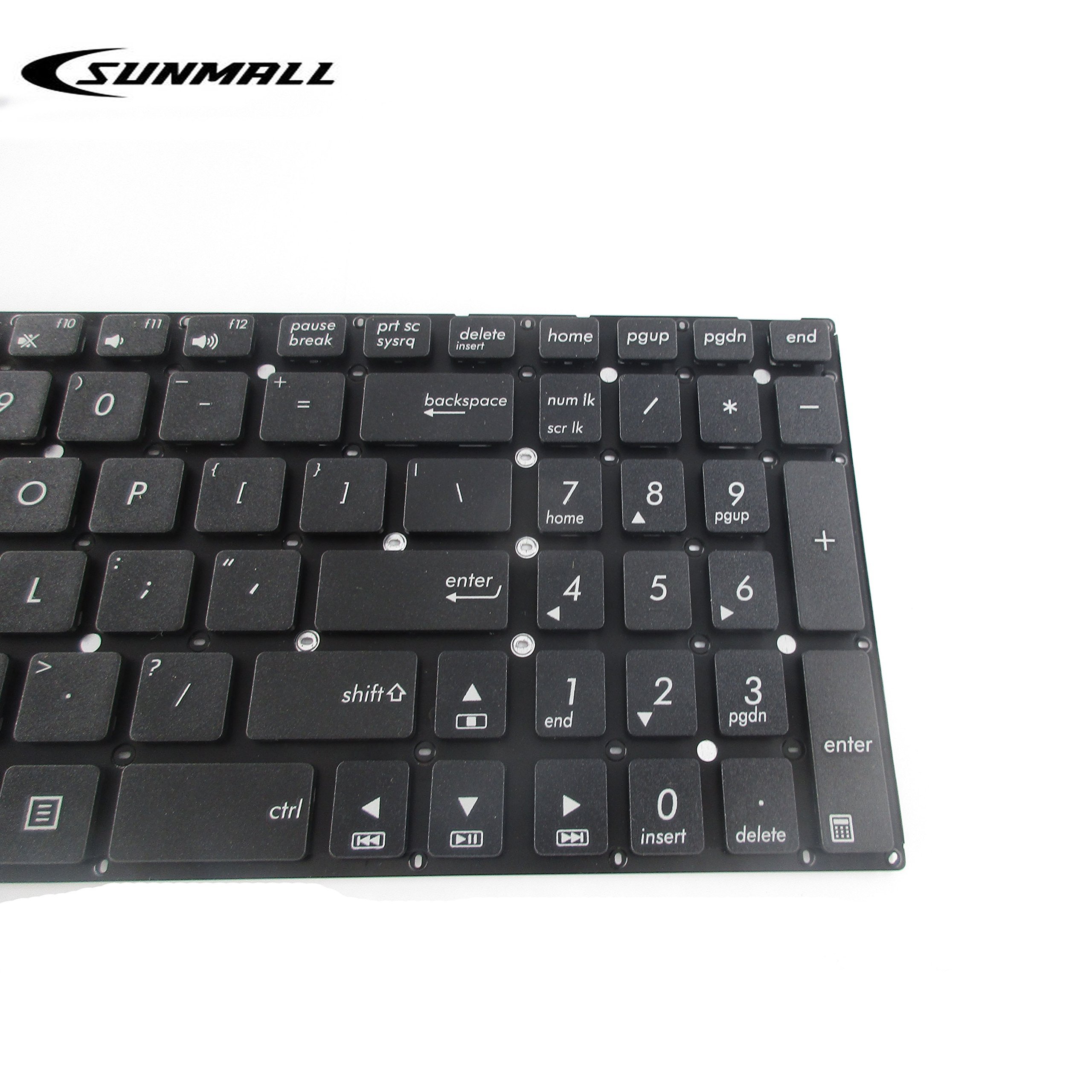 SUNMALL Keyboard Replacement for Asus R510L X550 K550 X552L Series Laptop Black US Layout with 6 Months Warranty - View 6 of 6