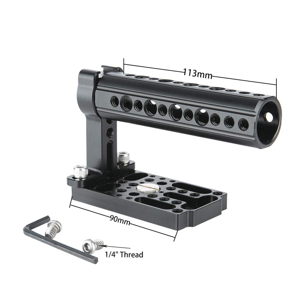 NICEYRIG NICEYRIG DSLR Camera Top Handle Kit with Cheese Plate for URSA Mini BMPCC 4K 6K - View 4 of 7
