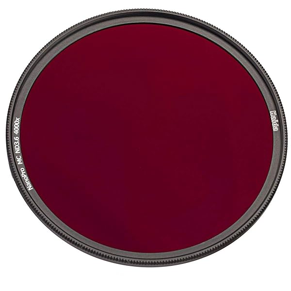 Haida Haida NanoPro MC 55mm ND4000 Filter - 12 Stop Neutral Density Optical Glass for Stunning Photography