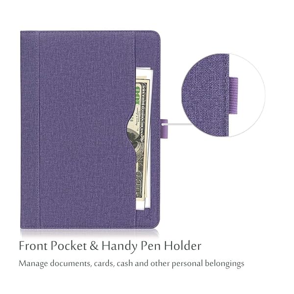 ProCase ProCase iPad 9.7 Case 2018 2017 Stand Folio Cover for Apple iPad 9.7 inch Compatible with iPad Air 2 iPad Air in Purple - View 6 of 9