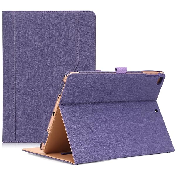 ProCase ProCase iPad 9.7 Case 2018 2017 Stand Folio Cover for Apple iPad 9.7 inch Compatible with iPad Air 2 iPad Air in Purple - View 2 of 9