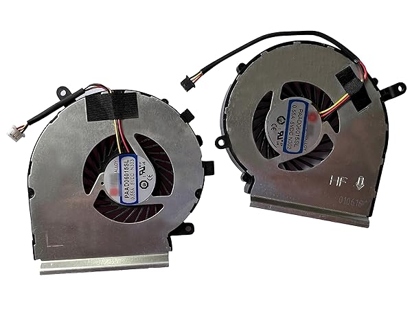 sywpart CPU Cooling Fan and GPU Cooling for MSI GE72 GE62 PE60 PE70 GL62 GL72 with 2 Fans PAAD06015SL N302 N303