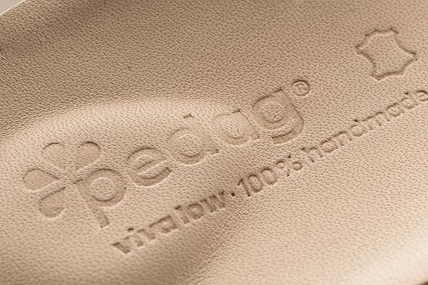 pedag Pedag Viva Low Handmade Arch Support Shoes for Plantar Fasciitis Relief with Heel Cushion and Odor Control in Tan for Women US 10 Men 7 EU 40 - View 6 of 9