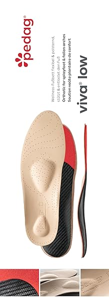 pedag Pedag Viva Low Handmade Arch Support Shoes for Plantar Fasciitis Relief with Heel Cushion and Odor Control in Tan for Women US 10 Men 7 EU 40 - View 8 of 9