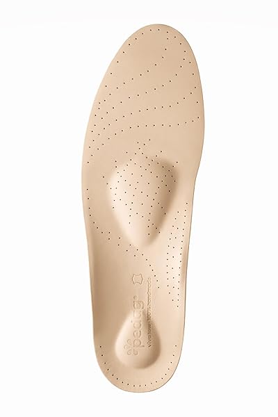 pedag Pedag Viva Low Handmade Arch Support Shoes for Plantar Fasciitis Relief with Heel Cushion and Odor Control in Tan for Women US 10 Men 7 EU 40