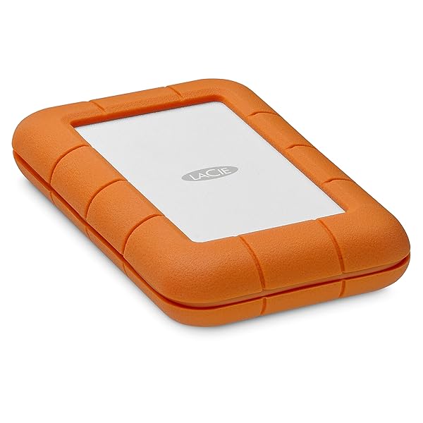 Seagate LaCie Rugged USB-C 5TB Portable External Hard Drive Drop Shock Dust Rain Resistant for Mac and PC - View 5 of 11