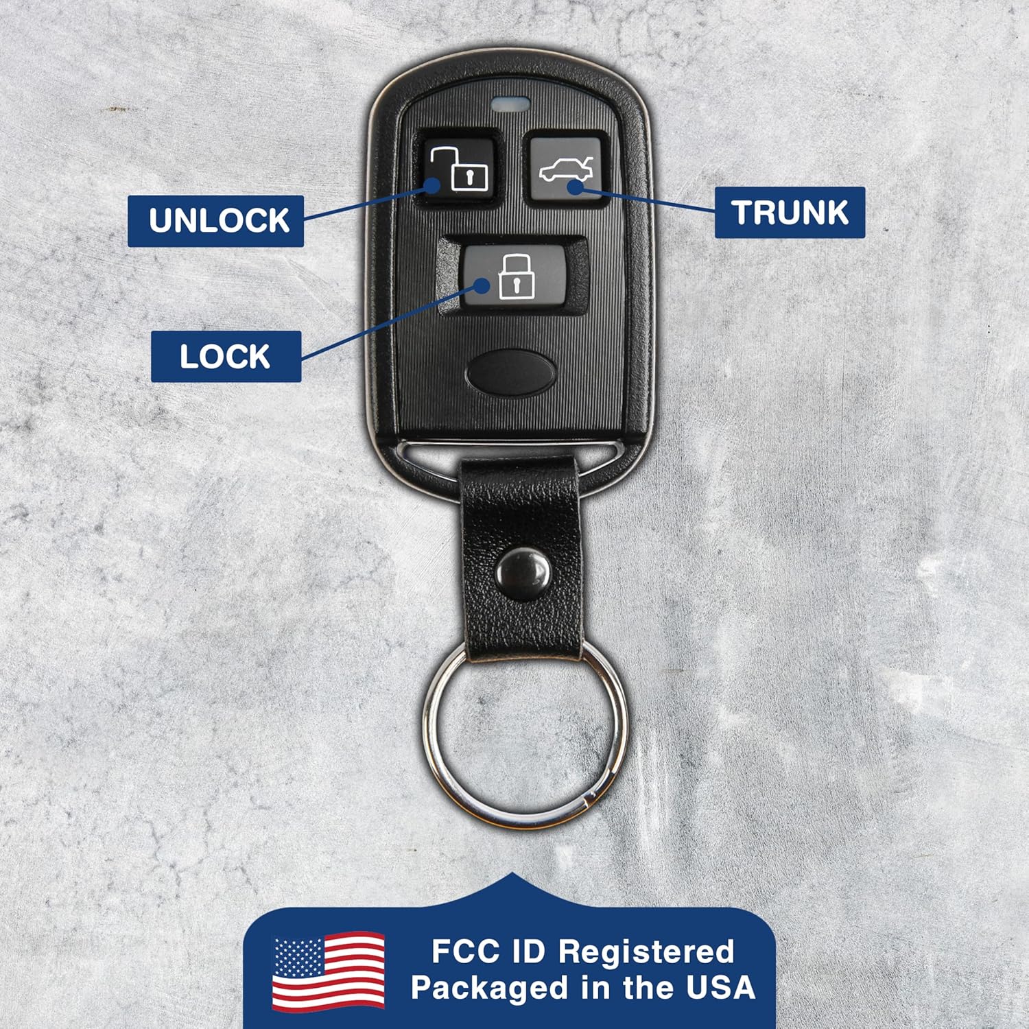 KeylessOption KeylessOption Keyless Entry Remote Control Car Key Fob for Sonata Accent XG350 PINHACOEF311T Pack of 2 - View 6 of 8