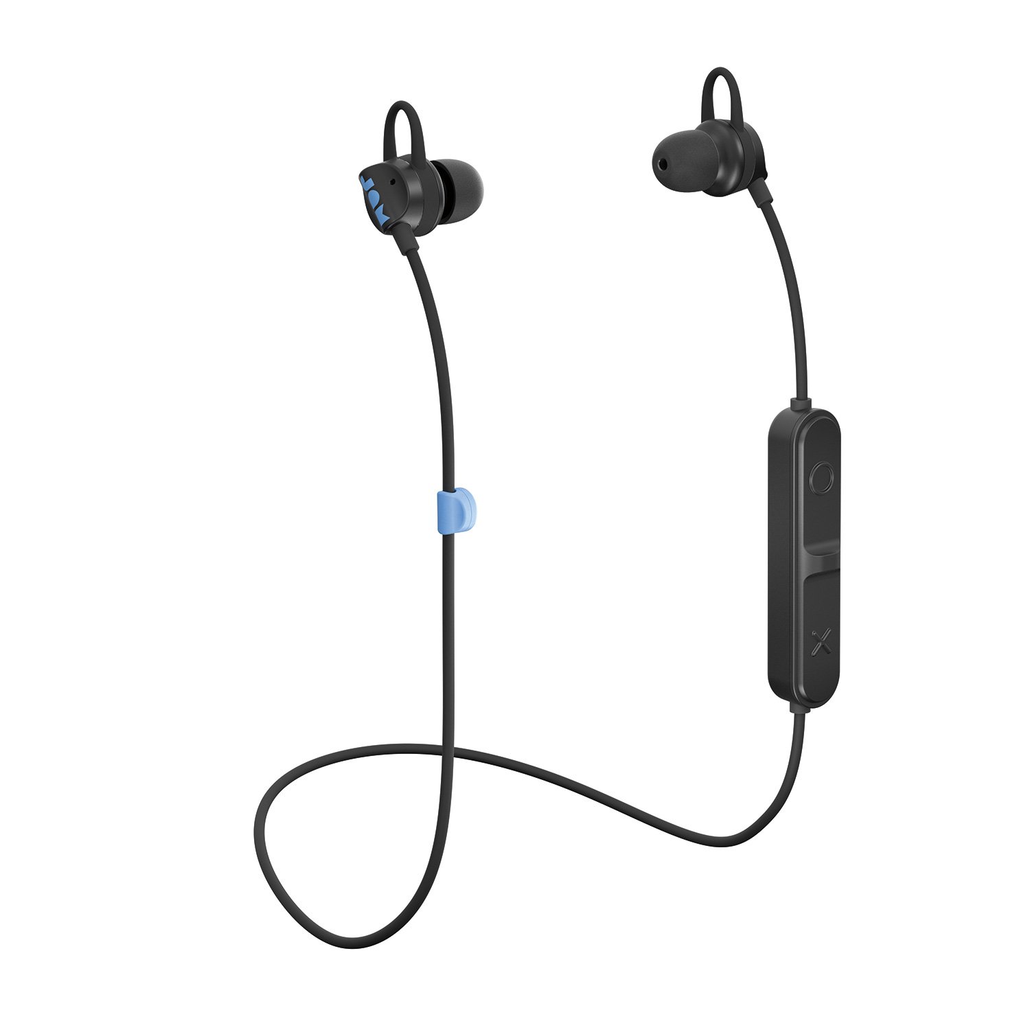 Jam Audio JAM Sweat Resistant Wireless Bluetooth Earbuds with 6 Hour Playtime and Hands-Free Calling Lightweight Sport Headphones Black - View 2 of 6