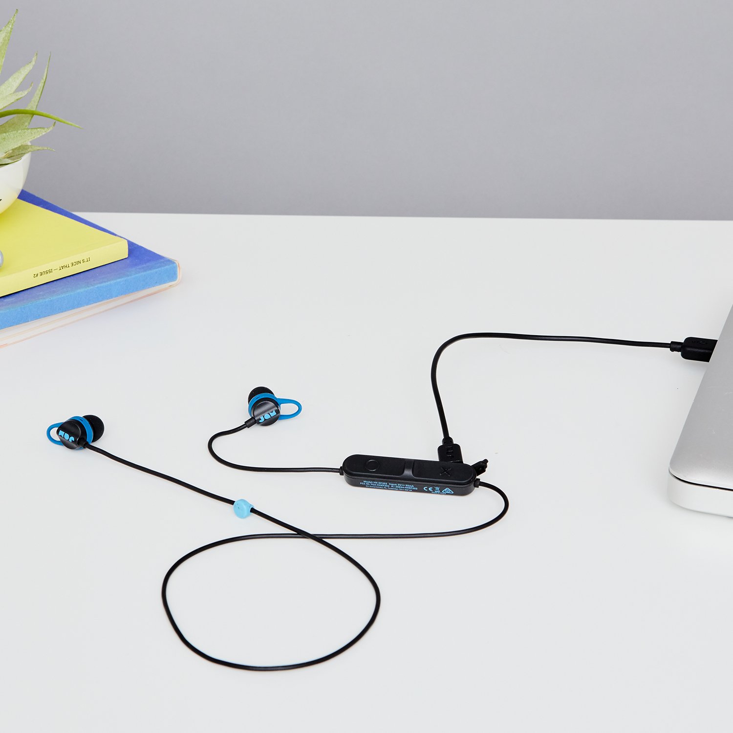 Jam Audio JAM Sweat Resistant Wireless Bluetooth Earbuds with 6 Hour Playtime and Hands-Free Calling Lightweight Sport Headphones Black - View 5 of 6