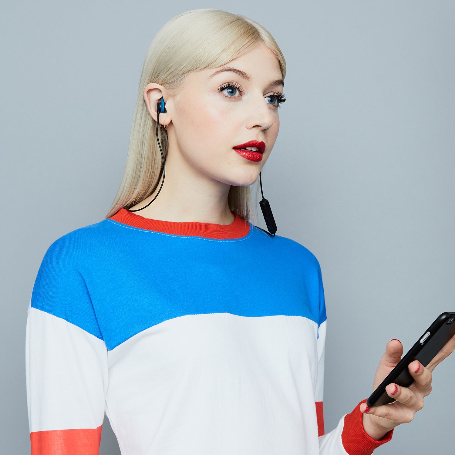 Jam Audio JAM Sweat Resistant Wireless Bluetooth Earbuds with 6 Hour Playtime and Hands-Free Calling Lightweight Sport Headphones Black - View 6 of 6