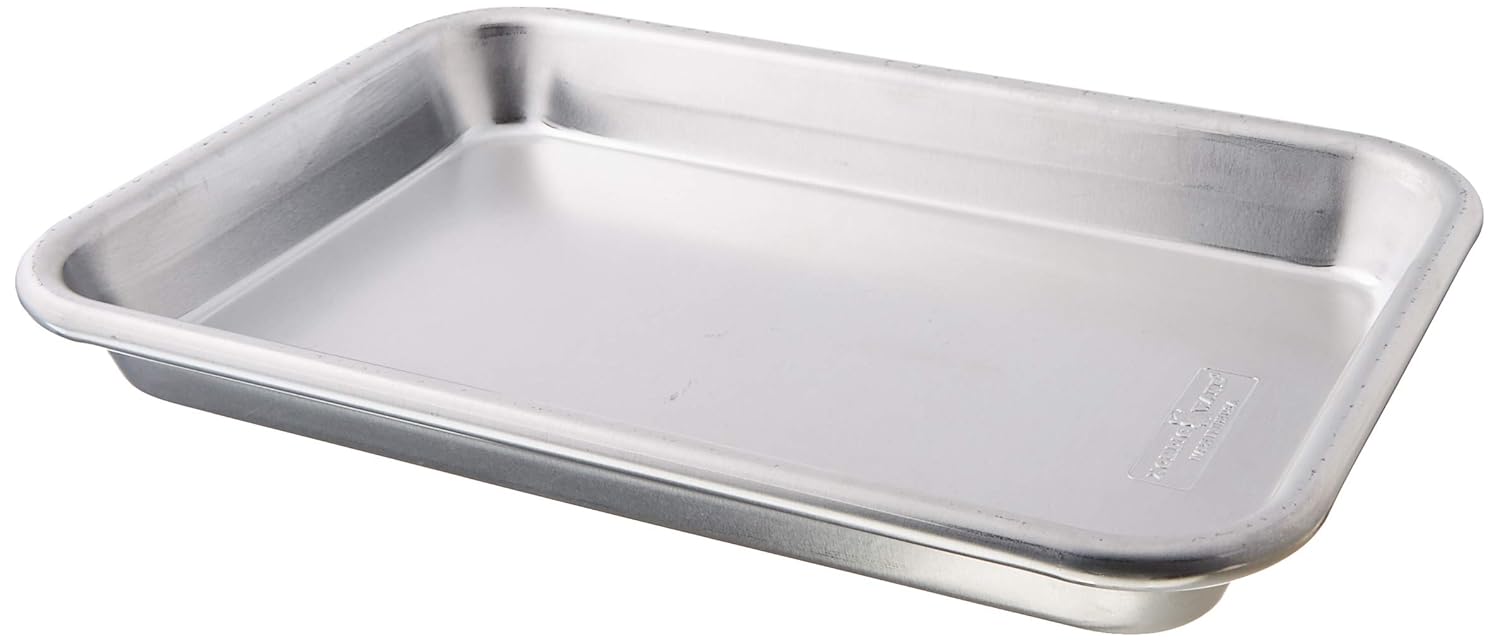 Nordic Ware Nordic Ware Naturals Eighth Sheet Pan USA Made Uncoated Aluminum Commercial Quality 1-Pack