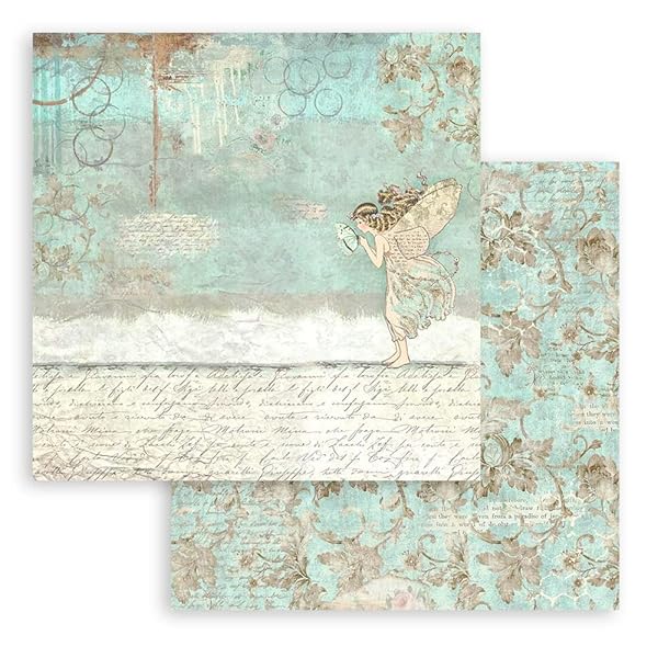 Stamperia Stamperia Intl Scrapbooking Paper - 10 Count Pack for Creative Projects | High-Quality Craft Supplies - View 7 of 10