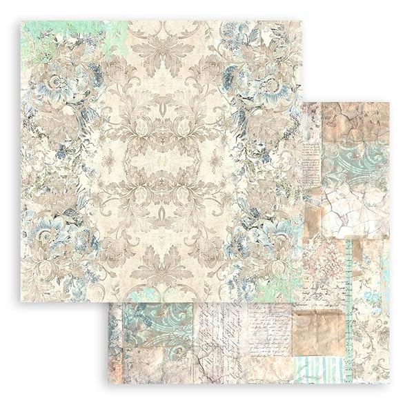 Stamperia Stamperia Intl Scrapbooking Paper - 10 Count Pack for Creative Projects | High-Quality Craft Supplies - View 10 of 10