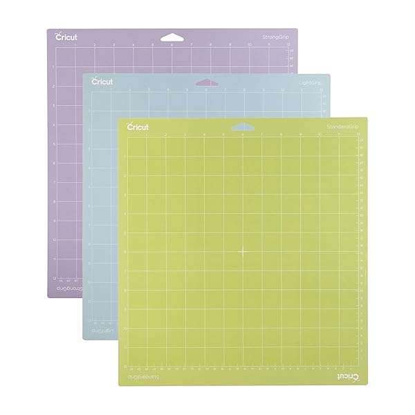Cricut Buy Cricut Machine Mat Variety Pack (12x12 in) - 3 Count for Perfect Crafting Projects