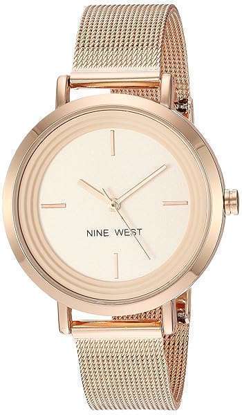 Shop Nine West Women's Mesh Bracelet Watch - Stylish & Affordable Timepiece