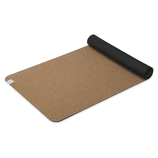Gaiam "Buy Gaiam Cork Yoga Mat - Eco-Friendly, Non-Slip, Sweat-Resistant for Hot Yoga & Pilates (68"x24"x5mm)"
