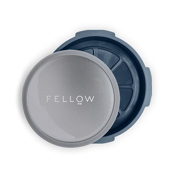 Fellow Fellow Prismo Attachment for AeroPress: Brew Espresso-Style Coffee with No-Drip Metal Filter