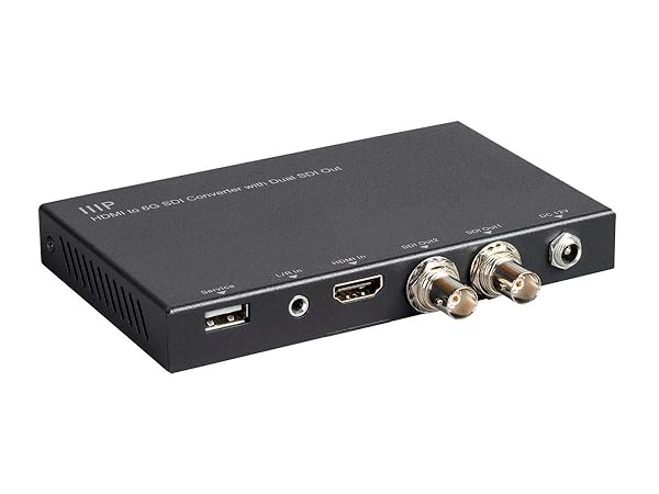 Monoprice Monoprice HDMI to 6G SDI Converter with Dual SDI Output Automatically Detects HDMI Input Signal - View 5 of 7