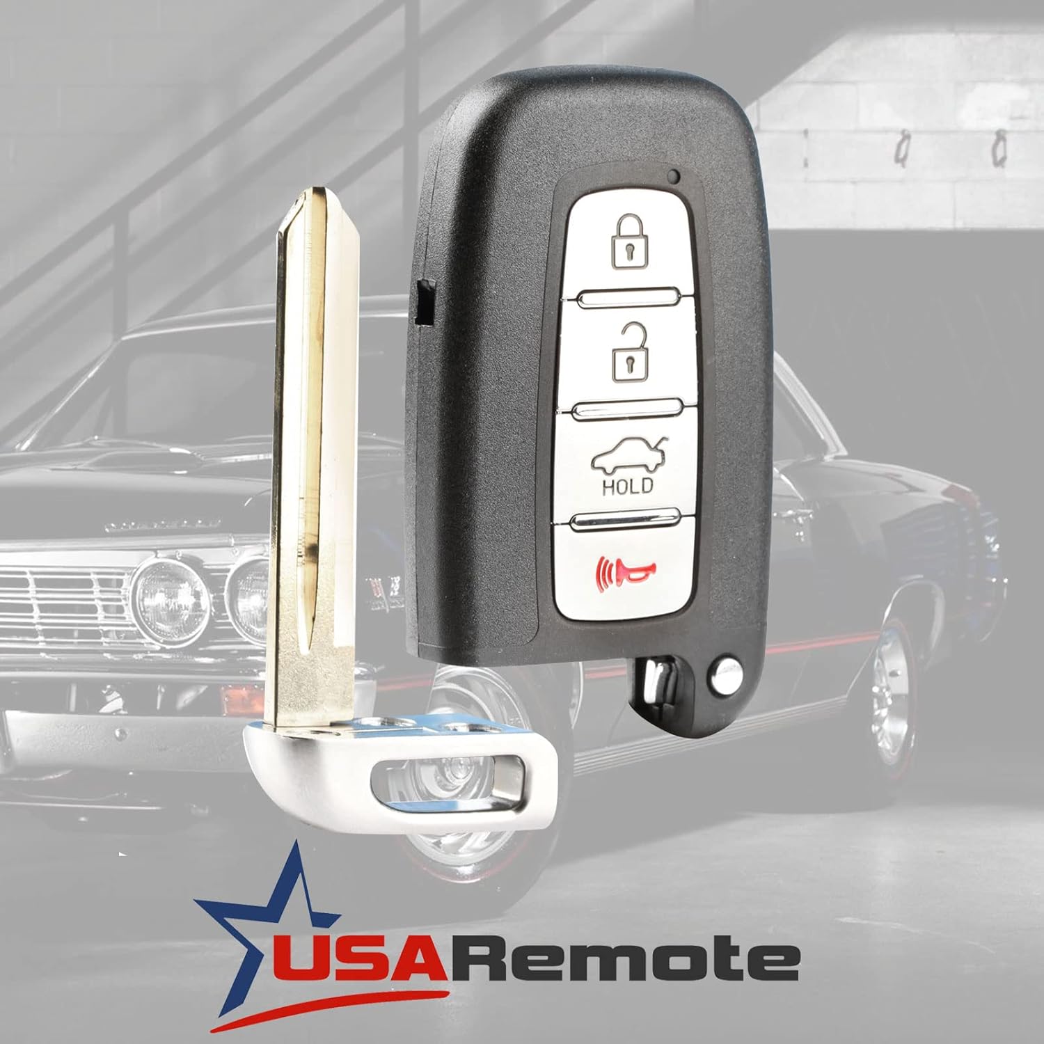 USARemote Key Fob for Hyundai Kia Smart Keyless Entry Remote 2010 to 2015 SY5HMFNA04 - View 2 of 7