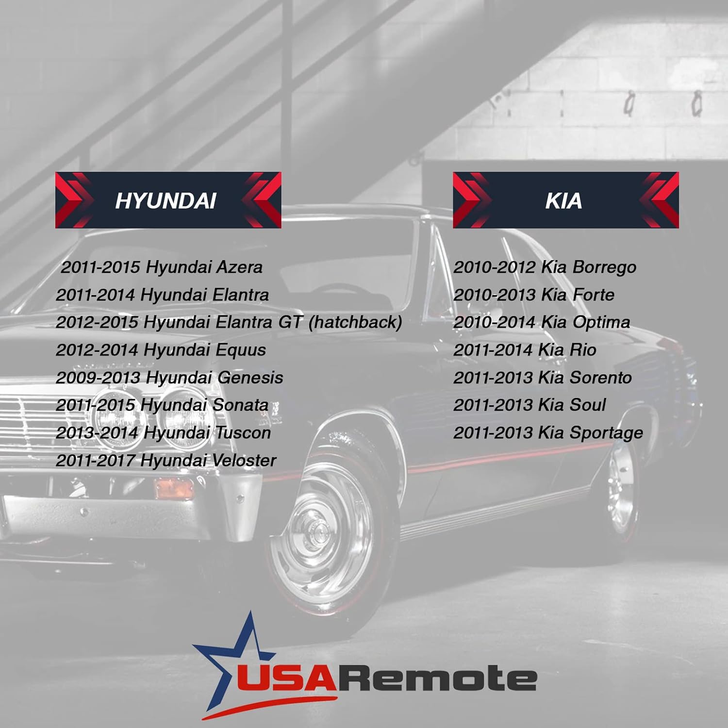 USARemote Key Fob for Hyundai Kia Smart Keyless Entry Remote 2010 to 2015 SY5HMFNA04 - View 4 of 7