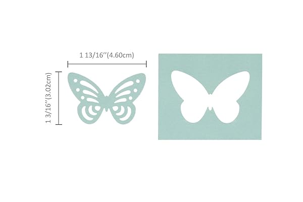 BiraBira "Shop Bira Craft 1.5" Butterfly Silhouette Lever Punch for Scrapbooking & Arts - Perfect Craft Tool!" - View 3 of 5