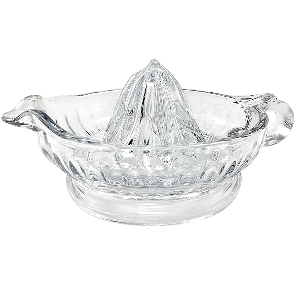 Tablecraft Tablecraft Clear Glass Juicer: Effortless Citrus Juicing for Your Kitchen