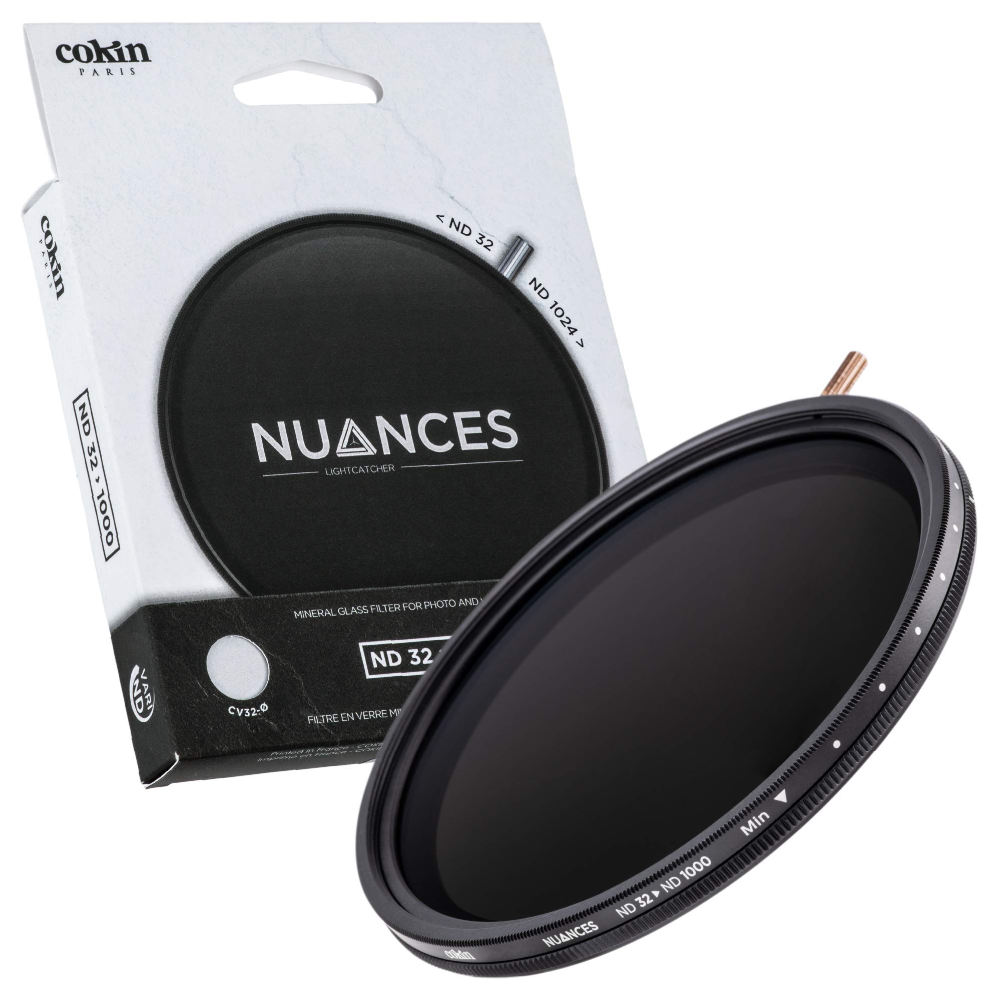 Nuances Variable ND Filter 32-1000 72mm for Smooth Light Control and Enhanced Photography
