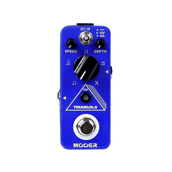 MOOER MOOER Triangolo Digital Tremolo Pedal for Rich Sound Effects and Versatile Performance - View 2 of 4