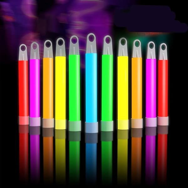 Glow Fever Glow Fever Glow Sticks Bulk 100ct Premium Glow in The Dark Party Supplies Super Bright Lasts Up to 12 Hours Ideal for Birthdays and Halloween
