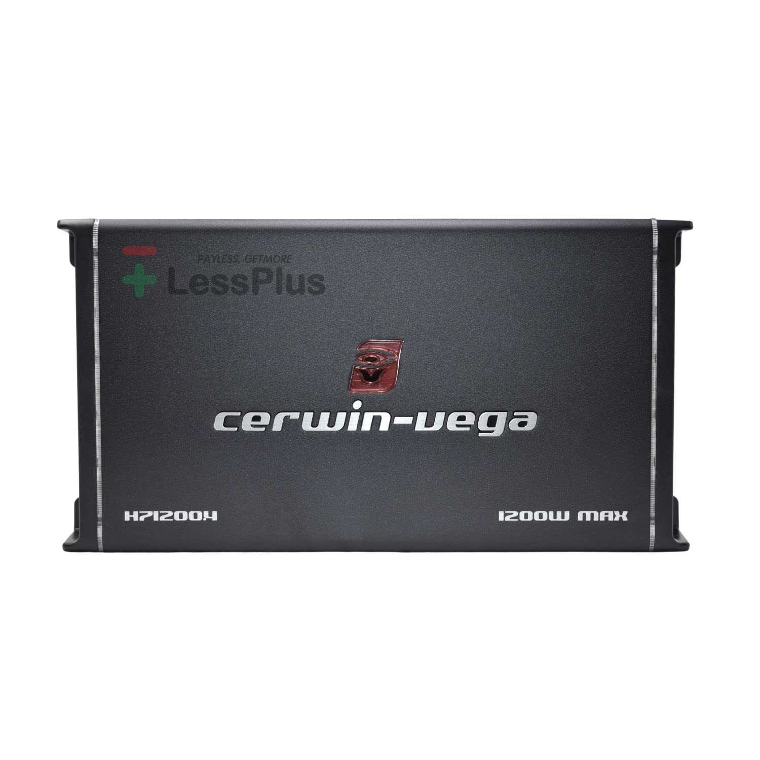 Cerwin Vega H71200.4 900W Max 360W RMS 2 Ohm Stable 4 Channel Class AB Amplifier for Powerful Sound Performance - View 2 of 7