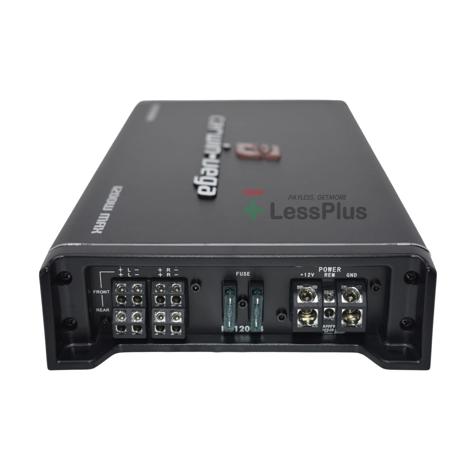 Cerwin Vega H71200.4 900W Max 360W RMS 2 Ohm Stable 4 Channel Class AB Amplifier for Powerful Sound Performance - View 6 of 7