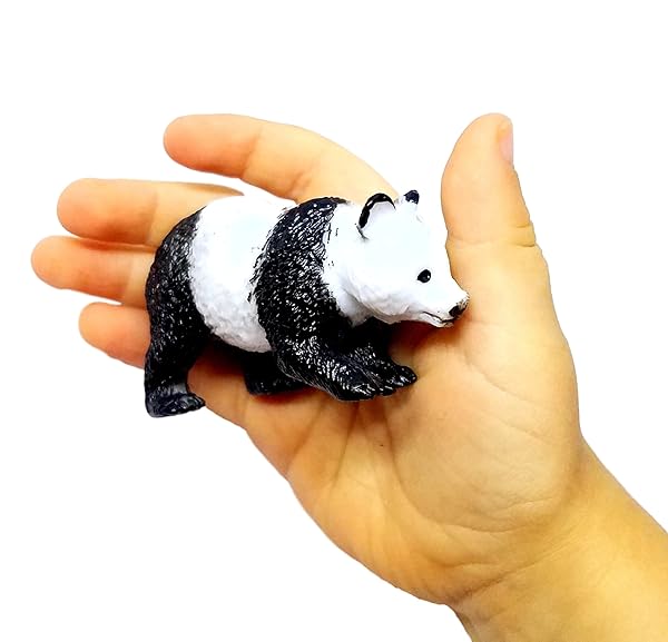 SENSORY4U Mini Safari Jungle Animals Play Set with 28 Assorted Creatures for Kids Educational Counting and Sensory Play Party Favors - View 5 of 7