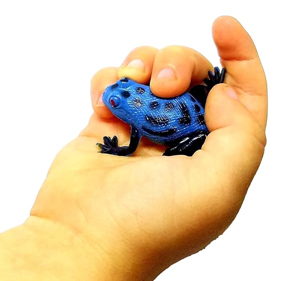 SENSORY4U Mini Safari Jungle Animals Play Set with 28 Assorted Creatures for Kids Educational Counting and Sensory Play Party Favors - View 6 of 7