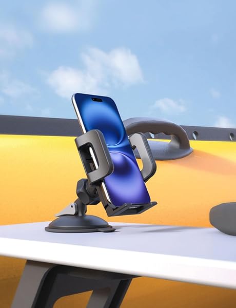 XVenture Xventure Griplox Suction Mount Phone Holder Black for Secure and Convenient Device Support - View 4 of 10