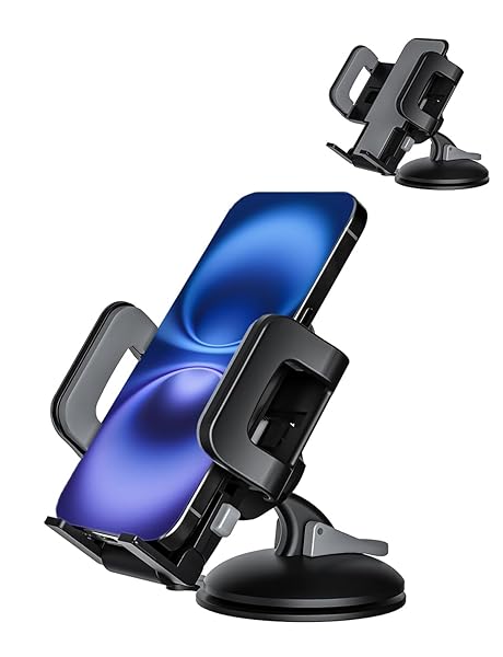 XVenture Xventure Griplox Suction Mount Phone Holder Black for Secure and Convenient Device Support - View 2 of 10