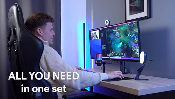 Abel Gaming Stream Team Streaming Equipment Kit for Xbox and Playstation with Male Microphone and Headphone Splitter for Mixer Streaming - View 9 of 10