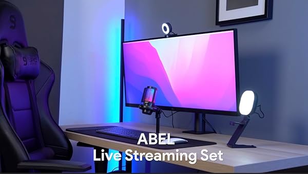 Abel Gaming Stream Team Streaming Equipment Kit for Xbox and Playstation with Male Microphone and Headphone Splitter for Mixer Streaming - View 10 of 10