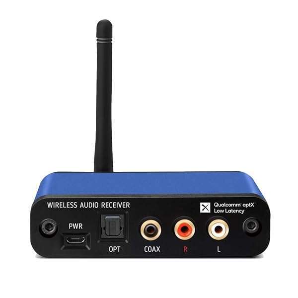BluDento Buy BluDento BLT-2 Hi-Fi Bluetooth 5.1 Audio Receiver with TI DAC & RCA Output - Enhanced Range & Digital Outputs