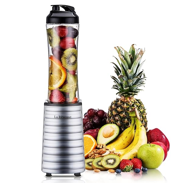 La Reveuse La Reveuse Smoothies Blender 300 Watt with 18 oz BPA Free Travel Bottle Dishwasher Safe for Easy Blending on the Go - View 2 of 10