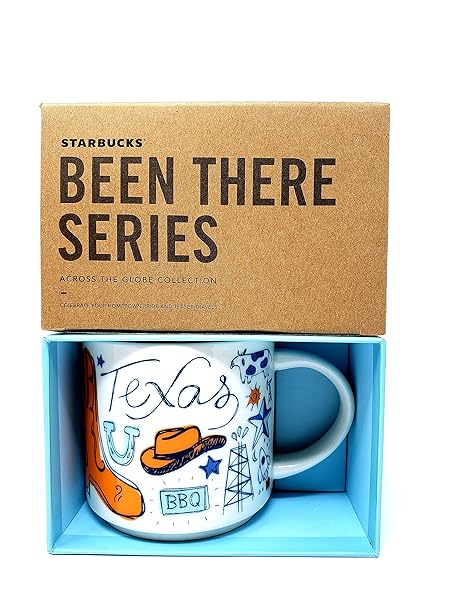 Starbucks Starbucks Texas Coffee Mug - Been There Series, 14oz Collectible from Across the Globe
