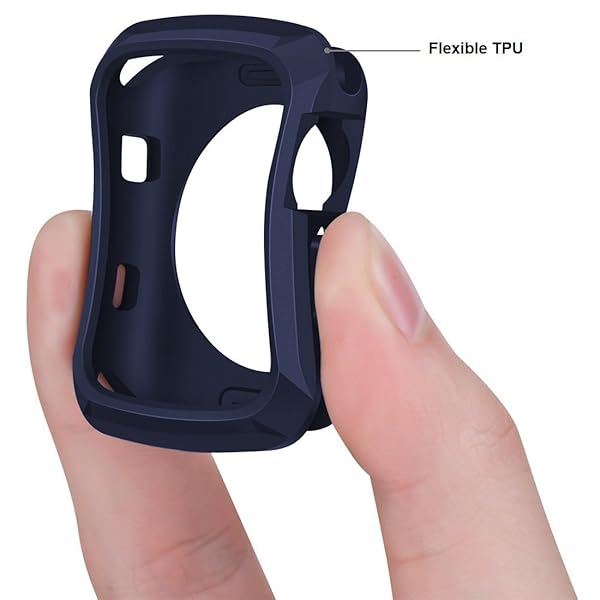 Wolait Wolait Rugged Protective Case and Tempered Glass Screen Protector for Apple Watch 42mm Series 3 2 1 Navy - View 5 of 8