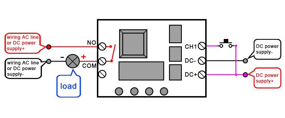 UCTRONICS UCTRONICS DC 12V Programmable Time Delay Relay Module with LED Display for Smart Home Automation Control - View 7 of 8