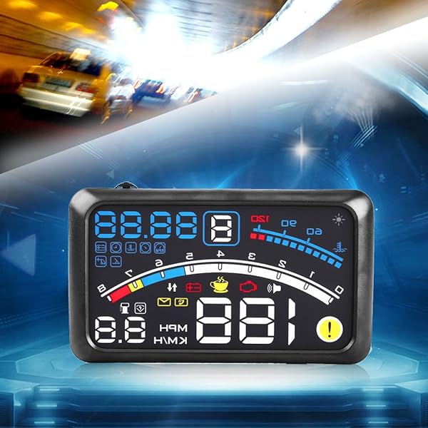 Estink Universal GPS Head Up Display 5.5 Inch Windshield Projector with Over Speed Limit Warning for All Vehicles - View 4 of 10