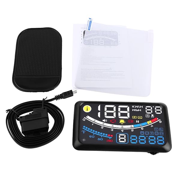 Estink Universal GPS Head Up Display 5.5 Inch Windshield Projector with Over Speed Limit Warning for All Vehicles - View 7 of 10