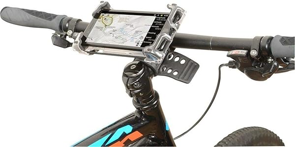 Delta Hefty Bike Phone Mount by Delta Cycle Universal Smartphone Holder for Any Handlebar Fits All Phones Hands-Free Access On The Go - View 5 of 5