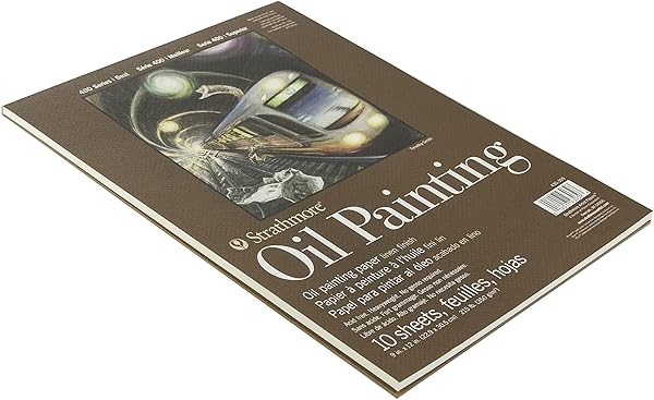 Strathmore Strathmore 400 Series Oil Painting Pad 9x12 - 10 Sheets for Artists | High-Quality Art Supplies - View 5 of 5