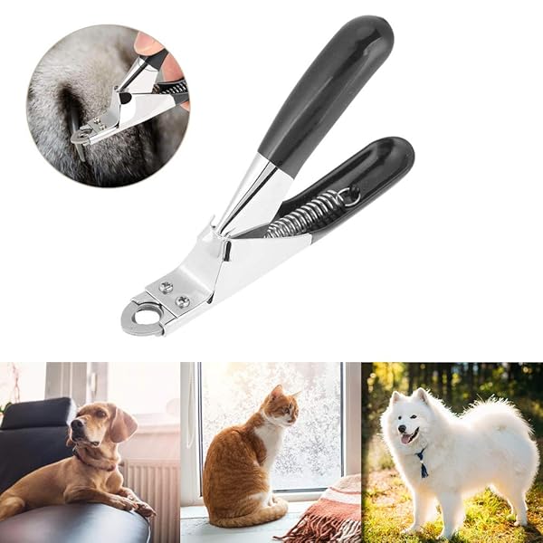 Fdit Fdit Pet Dog Nail Clippers Scissors Trimmer Cutter for Small Animals Black - View 4 of 9