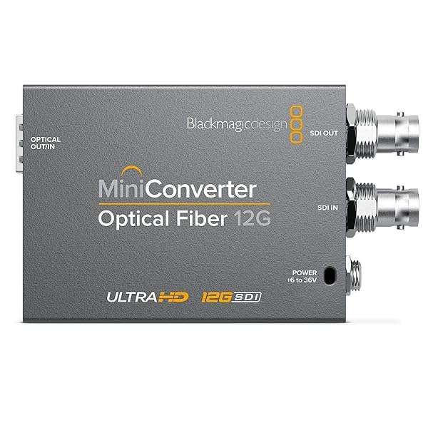 Blackmagic Design Blackmagic Design Mini Converter Optical Fiber 12G - View 3 of 5
